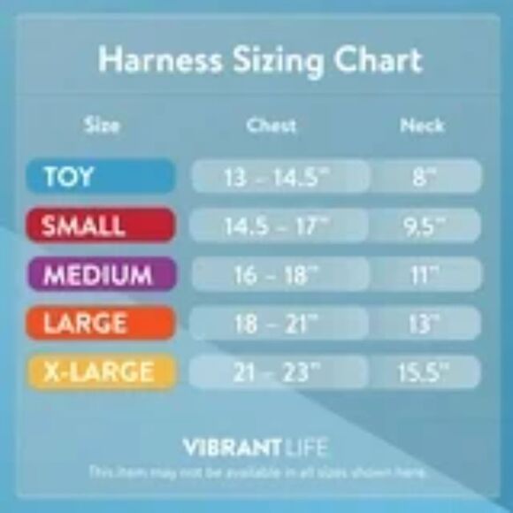 Vibrant Life Polyester & Spandex Adjustable Dog Harness, Pink, S - Picture 4 of 4